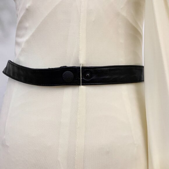 Rag & Bone Black Rowan Draped Dress Size 2 - Picture 13 of 14